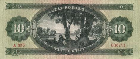 1957. 10Ft (2x) T:II