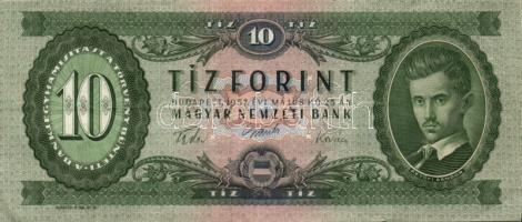 1957. 10Ft (2x) T:II