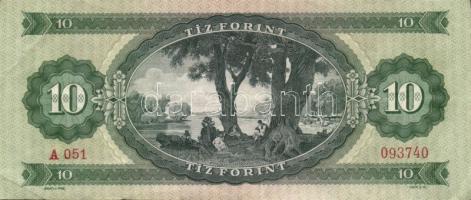 1957. 10Ft (2x) T:II