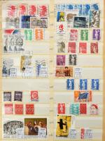 Franciaország 1975-1995 Előrendező 14 lapos, nagyalakú Schaubek berakóban (Mi EUR 544.-)