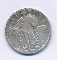 Amerikai Egyesült Államok 1920. 1/4$ Ag "Standing Liberty" T:VF USA 1920. 1/4 Dollar Ag "Standing Liberty" C:VF Krause KM#145