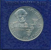 1983. 100Ft Cu-Ni-Zn "Széchenyi István" eredeti műbőr tokban, tanúsítvánnyal T:BU Adamo EM74