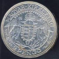 1937. 2P Ag "Madonna" T:2 apró ph