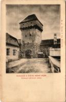 Kolozsvár, Cluj; Hídkapu külvárosi oldala a XIX. század elején. Kováts P. fiai kiadása / gate in the beginning of the 19th century (EM)