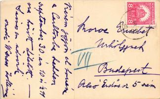 Koller József és Társa férfi téli ruhakollekció reklámja / Winter 1929-30. Koller József és Társa me...