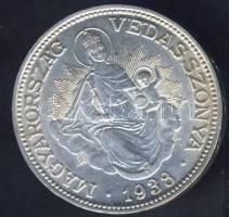 1938. 2P Ag "Madonna" T:2 apró ph.