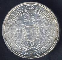 1938. 2P Ag "Madonna" T:2 apró ph