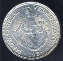 1938. 2P Ag "Madonna" T:2 apró ph.