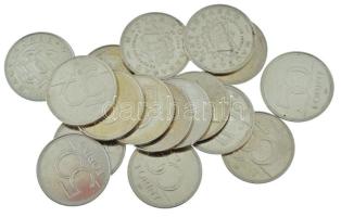 2007. 50Ft Cu-Ni "Római Szerződés" (7x) + 2015. 50Ft Cu-Ni "Nemzeti Emlékhelyek" + 2016. 50Ft Cu-Ni "Hetvenéves a forint" (6x) + 2018. 50Ft Cu-Ni "Családok éve" (3x) T:XF Adamo FOEM8, FOEM9, FOEM10, FOEM13