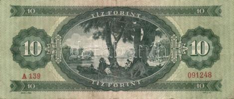 1957. 10Ft (4x) T:III