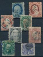 USA 8 db klasszikus bélyeg