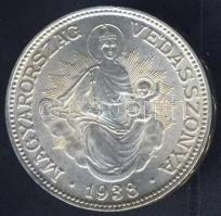 1938. 2P Ag "Madonna" T:2/3 kis ph.