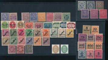 Deutsches Reich hivatalos összeállítás 3 stecklapon