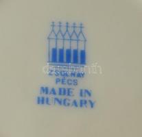 Zsolnay szalonnázó paraszt. Jelzett, hibátlan, m: 33 cm