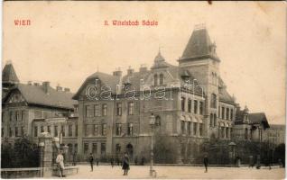 Wien, Vienna, Bécs; Wittelsbach Schule / school (fl)