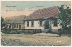 1914 Apa (Szatmár, Satu Mare); szövetkezetek, Fogyasztási szövetkezet üzlete / cooperative shops (ázott / wet damage)