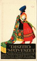 Díszítő Művészet. Kiadja az OMK Iparművészeti Iskola / Hungarian decorative arts, advertisement