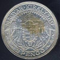 1939. 2P Ag "Madonna" T:2- kis ph