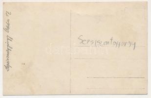 1917 Sepsiszentgyörgy, Sfantu Gheorghe; német katonák, erdélyi folklór / WWI German military, soldie...