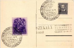 A magyar szőlőnek nincsen párja. Magyar szőlő reklámja, folklór. Klösz György és Fia kiadása / Hunga...