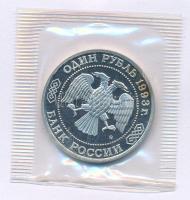 Oroszország 1993. 1R Cu-Ni "Alekszandr Porfirjevics Borogyin születésének 160. évfordulója" lezárt fóliacsomagolásban T:PP Russia 1993. 1 Ruble Cu-Ni "160th Anniversary of Birth - A. P. Borodin" in sealed foil pack C:PP Krause Y#347