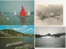 HAJÓ - 12 db MODERN és RÉGI fotó és képeslap vegyesen / SHIP - 12 modern and pre-1945 photos and postcards
