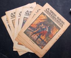 1931-33 9 db Friss újság vasárnapja magazin