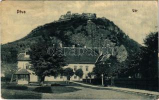 1909 Déva, vár és Bethlen kastély. W.L. Bp. 508-510. / castle ruins, castle (kopott sarkak / worn corners)