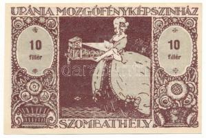 1920. Szombathely "Uránia Mozgófényképszínház" 10f utalvány T:XF
Adamo SZO-7.1