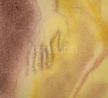 Márffy jelzéssel: Női akt. Akvarell, papír. Üvegezett, dekoratív fakeretben. 61,5x41,5 cm