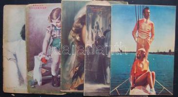 1931-34 Pesti Hírlap vasárnapja, Képes Vasárnap 5 db hétvégi magazin