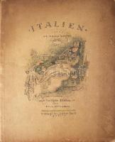 Heine, Heinrich: Italien. Mit dreißig Zeichnungen von Paul Scheurich. Berlin, Julius Bard Verlag. Félvászon kötés, kopottas állapotban