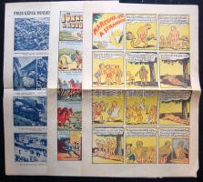 1937 Friss újság képregény és tréfamelléklete 3 db színes magazin