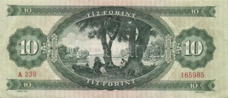 1949. 10Ft (2x) egymásutáni sorszámmal T:II