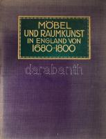 Ellwood, G. M.: Möbel und Raumkunst in England 1680-1800. Stuttgart, 1913, Verlag von Julius Hoffmann. Kiadói egészvászon kötés, gerinc hiányzik, viseltes állapotban.