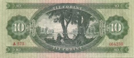1962. 10Ft (3x) egymásutáni sorszámmal T:I