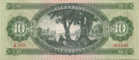 1962. 10Ft (3x) egymásutáni sorszámmal T:I