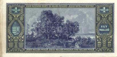 1945-46. 1000P (2x), 1000.000P (2x), 100.000.000P (3x) mindegyik egymásutáni sorszámokkal! T:II+,II