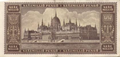 1945-46. 1000P (2x), 1000.000P (2x), 100.000.000P (3x) mindegyik egymásutáni sorszámokkal! T:II+,II