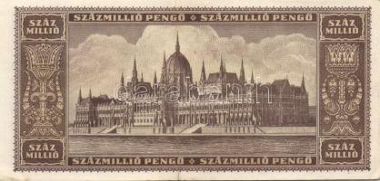 1945-46. 1000P (2x), 1000.000P (2x), 100.000.000P (3x) mindegyik egymásutáni sorszámokkal! T:II+,II