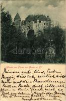 1901 Klam, Clam bei Grein; Burg Clam / castle, letter of Margareth Clam (EK)