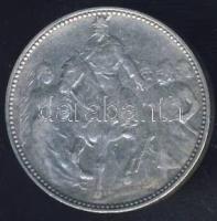 1896. 1K Ag "Millenium" T:2-/3+ kis ph.