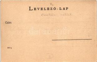 Budapest, látkép a királyi palotától nézve, Lánchíd, Bazilika, Magyar Tudományos Akadémia épülete, g...