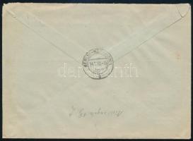 1952 Ajánlott levél "BERLIN-KÖPENICK"