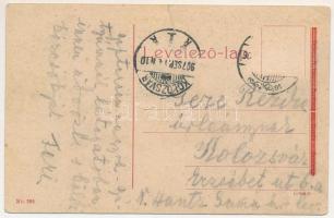 1907 Beszterce, Bistritz, Bistrita; Erdőigazgatóság. M. Haupt kiadása No. 389. (W.L.?) / Forstdirekt...