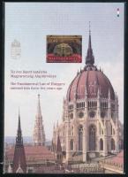 2022 Tíz éve lépett hatályba Magyarország alaptörvénye bélyegszett (30.000)