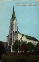 Anina, Stájerlakanina, Steierdorf; Római katolikus templom. W.L. Bp. 1189. / Röm. kath. Kirche / Catholic church (EK)