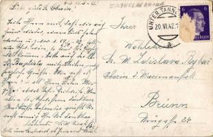 Anina, Stájerlakanina, Steierdorf; Római katolikus templom. W.L. Bp. 1189. / Röm. kath. Kirche / Cat...