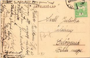 1911 Budapest XI. Gellérthegyi villák (Mányoki út - Orlay utca sarok). Fellner Mór kiadása (EK)