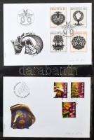 Svájc FDC gyűjtemény a 2006-2010 közötti időszakból, jó FDC berakóban, magas névérték!